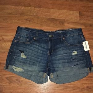 Aeropostale Midi Jean Shorts